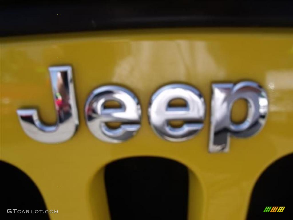 2007 Wrangler X 4x4 - Detonator Yellow / Dark Slate Gray/Medium Slate Gray photo #30