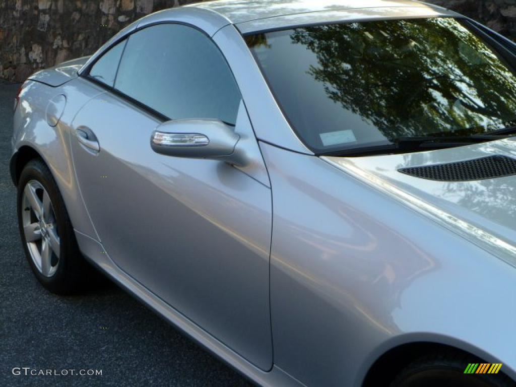 2006 SLK 280 Roadster - Iridium Silver Metallic / Black photo #13