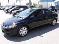 Nighthawk Black Pearl - Civic LX Coupe Photo No. 3