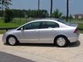 2007 Alabaster Silver Metallic Honda Civic Hybrid Sedan  photo #10