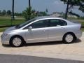 2007 Alabaster Silver Metallic Honda Civic Hybrid Sedan  photo #11