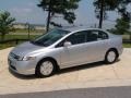 2007 Alabaster Silver Metallic Honda Civic Hybrid Sedan  photo #14