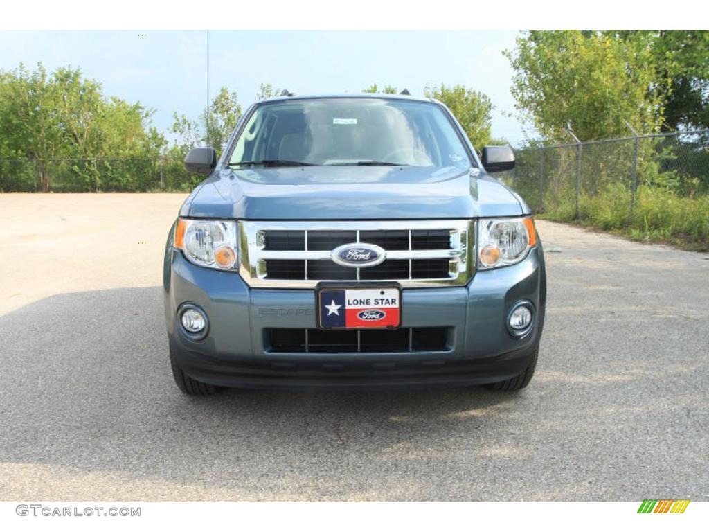 2010 Escape XLT V6 - Steel Blue Metallic / Stone photo #8