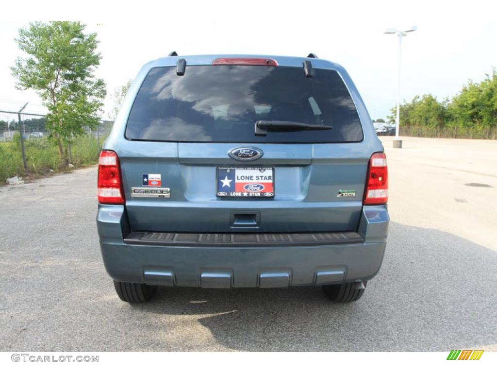 2010 Escape XLT V6 - Steel Blue Metallic / Stone photo #10