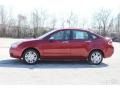 2010 Sangria Red Metallic Ford Focus SEL Sedan  photo #5