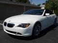 2005 Alpine White BMW 6 Series 645i Convertible  photo #20