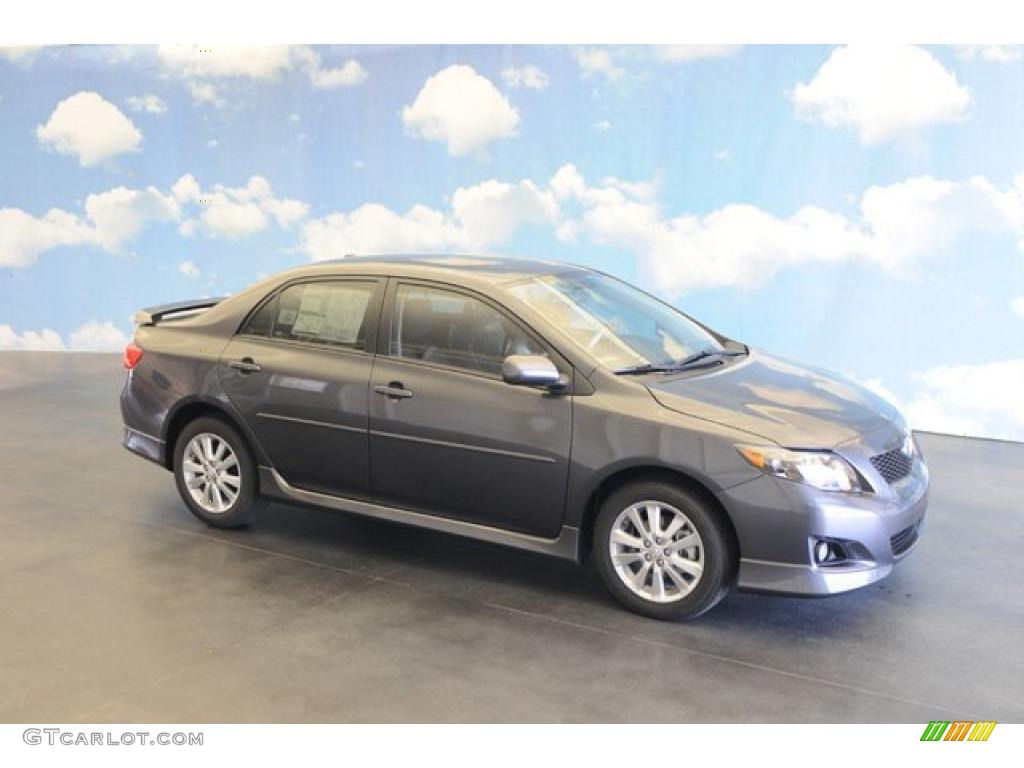 2010 Corolla  - Magnetic Gray Metallic / Dark Charcoal photo #1