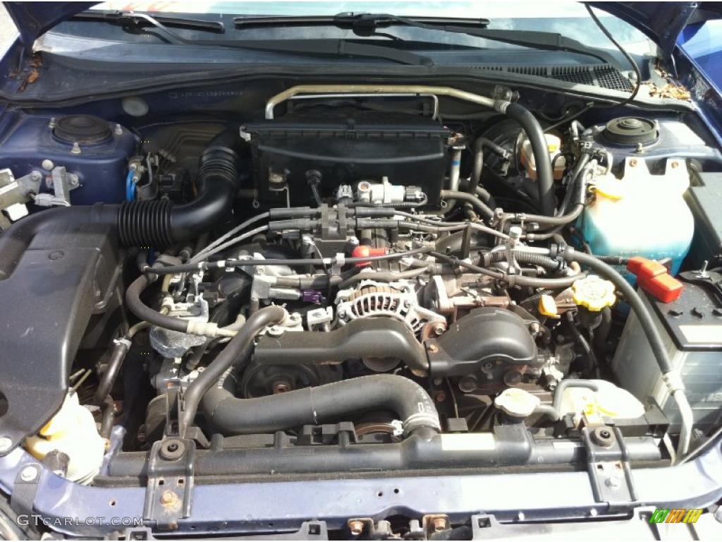 2004 Impreza Outback Sport Wagon - Pacifica Blue Pearl / Gray photo #15