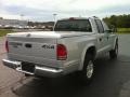 2002 Bright Silver Metallic Dodge Dakota SLT Quad Cab 4x4  photo #6