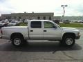 2002 Bright Silver Metallic Dodge Dakota SLT Quad Cab 4x4  photo #7