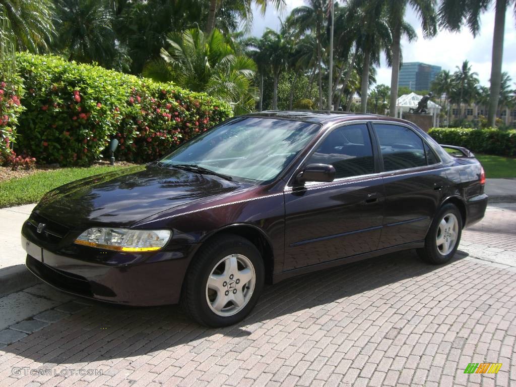 1998 Accord EX V6 Sedan - Purple / Quartz photo #1