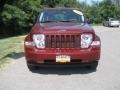 2008 Red Rock Crystal Pearl Jeep Liberty Sport 4x4  photo #2