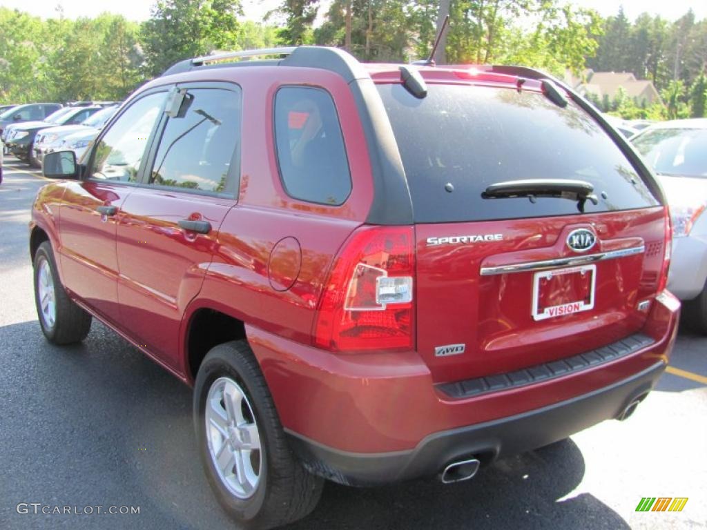 2010 Volcanic Red Kia Sportage LX V6 4x4 35957536 Photo 14 GTCarLot