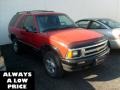 1995 Bright Red Chevrolet Blazer LS 4x4  photo #1