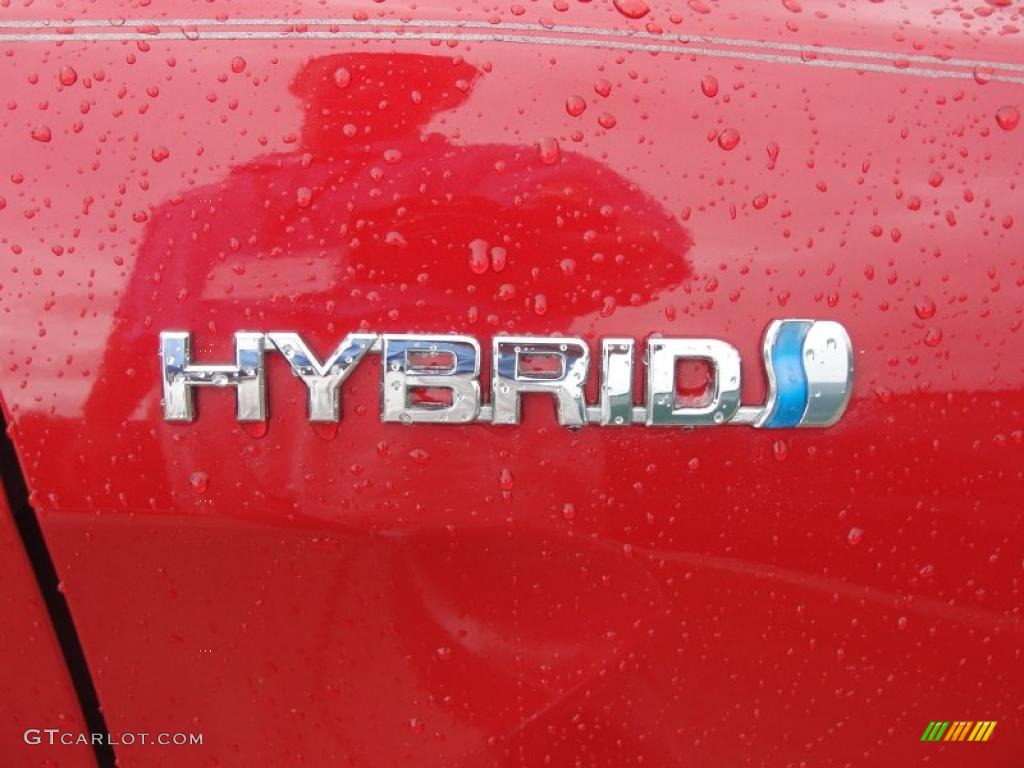 2007 Camry Hybrid - Barcelona Red Metallic / Ash photo #16