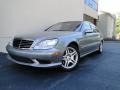 Pewter Silver Metallic 2003 Mercedes-Benz S 55 AMG Sedan