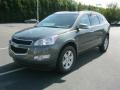 2011 Steel Green Metallic Chevrolet Traverse LT  photo #4