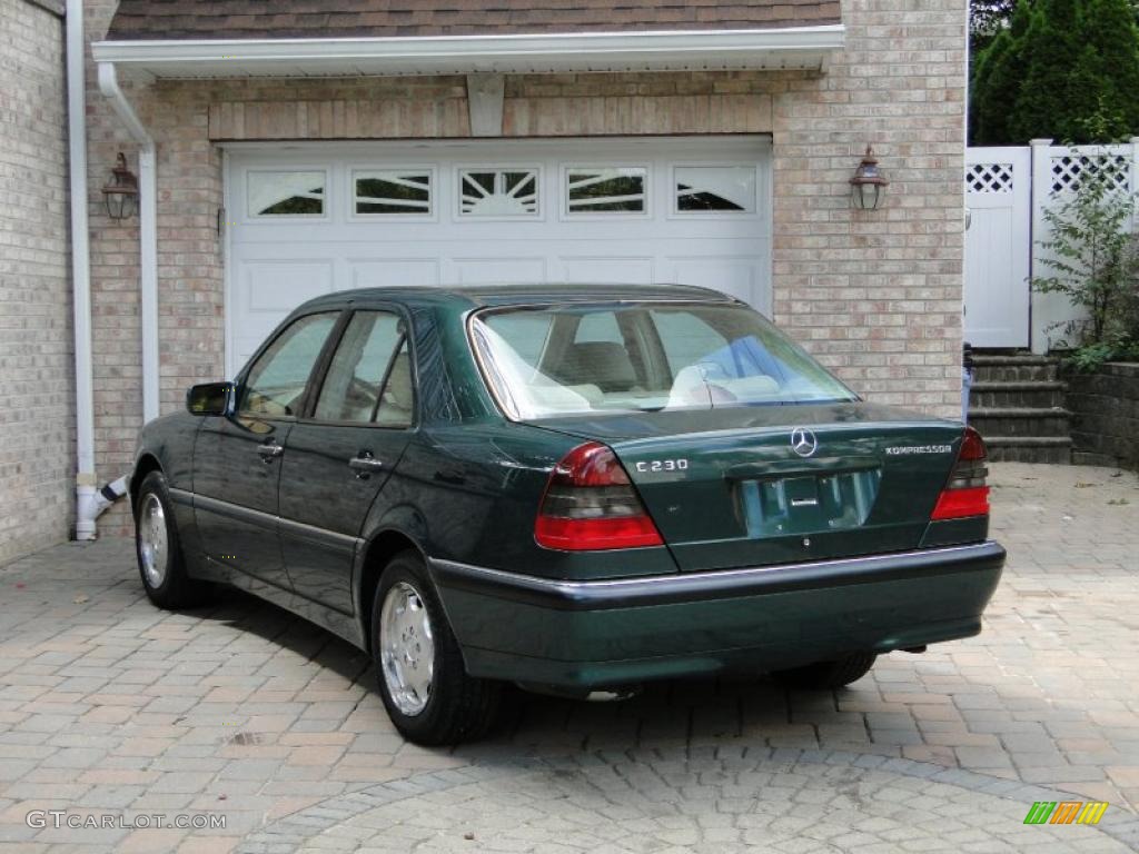 1999 Aspen Green Metallic Mercedes Benz C 230 Kompressor