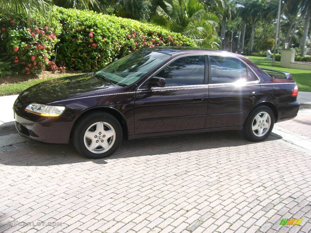 1998 Accord EX V6 Sedan - Purple / Quartz photo #14