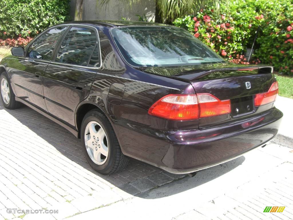 1998 Accord EX V6 Sedan - Purple / Quartz photo #16