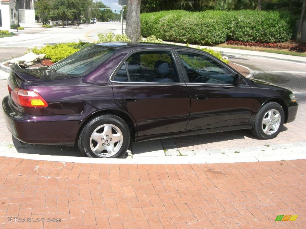 1998 Accord EX V6 Sedan - Purple / Quartz photo #20