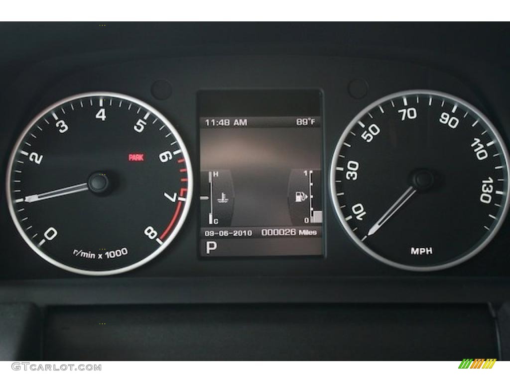 2011 Range Rover Sport HSE LUX - Santorini Black Metallic / Ebony/Ebony photo #10
