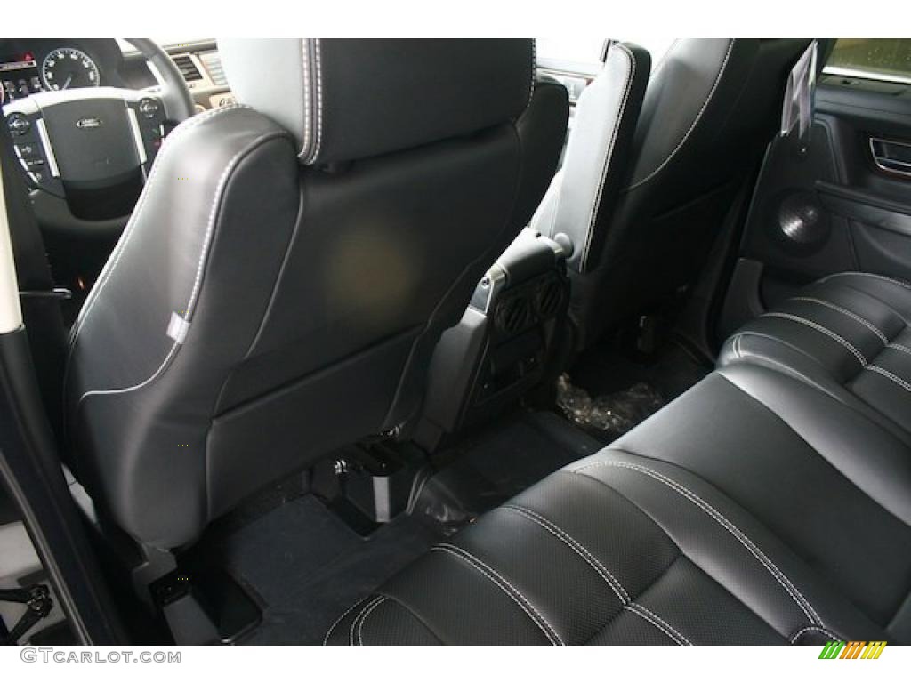 2011 Range Rover Sport HSE LUX - Santorini Black Metallic / Ebony/Ebony photo #13