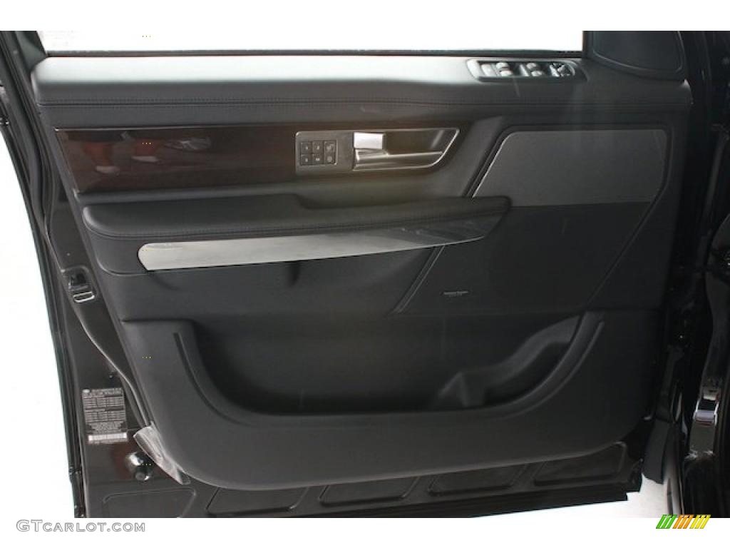 2011 Range Rover Sport HSE LUX - Santorini Black Metallic / Ebony/Ebony photo #17