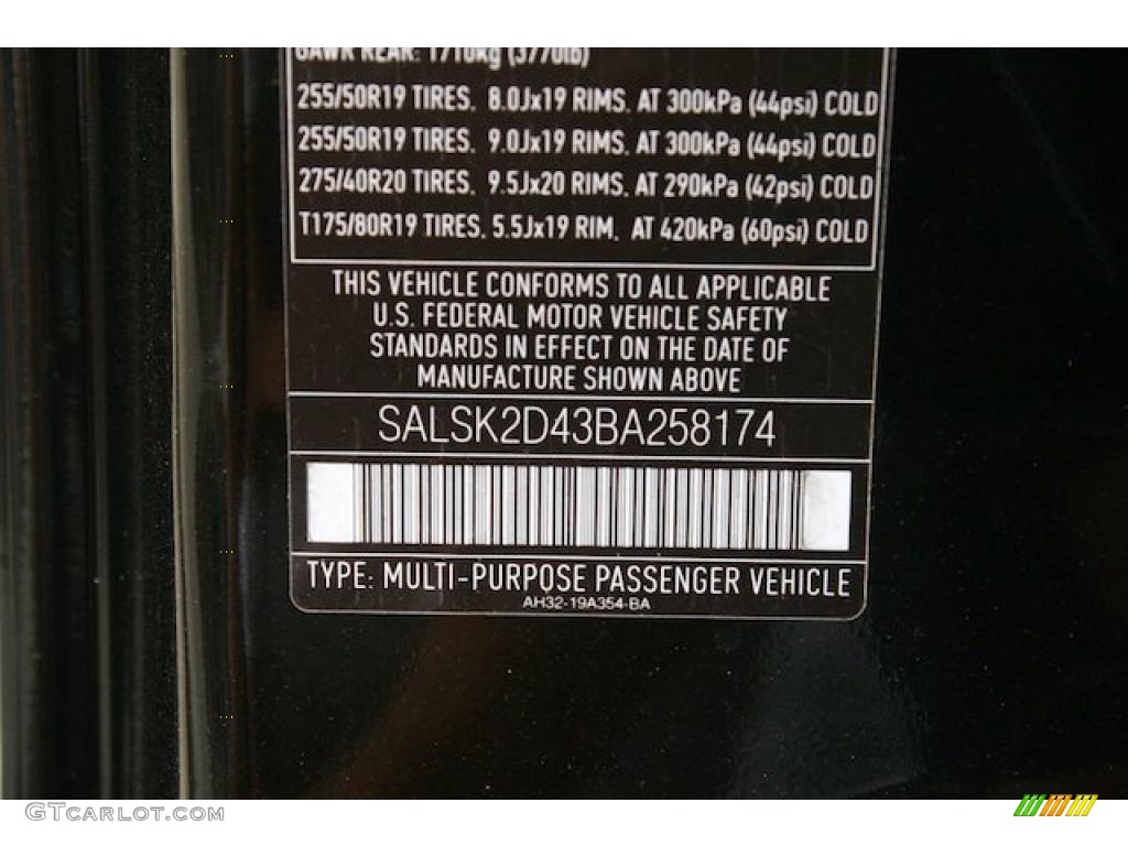2011 Range Rover Sport HSE LUX - Santorini Black Metallic / Ebony/Ebony photo #19