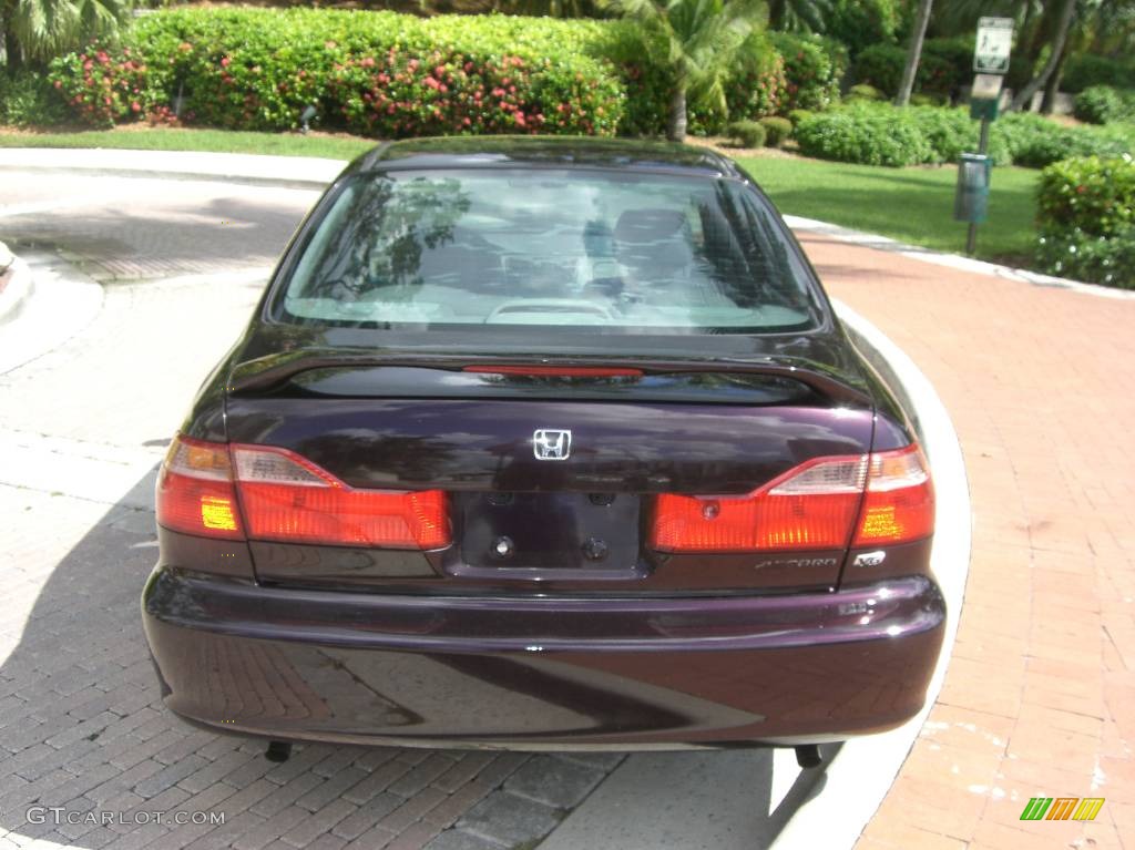 1998 Accord EX V6 Sedan - Purple / Quartz photo #21