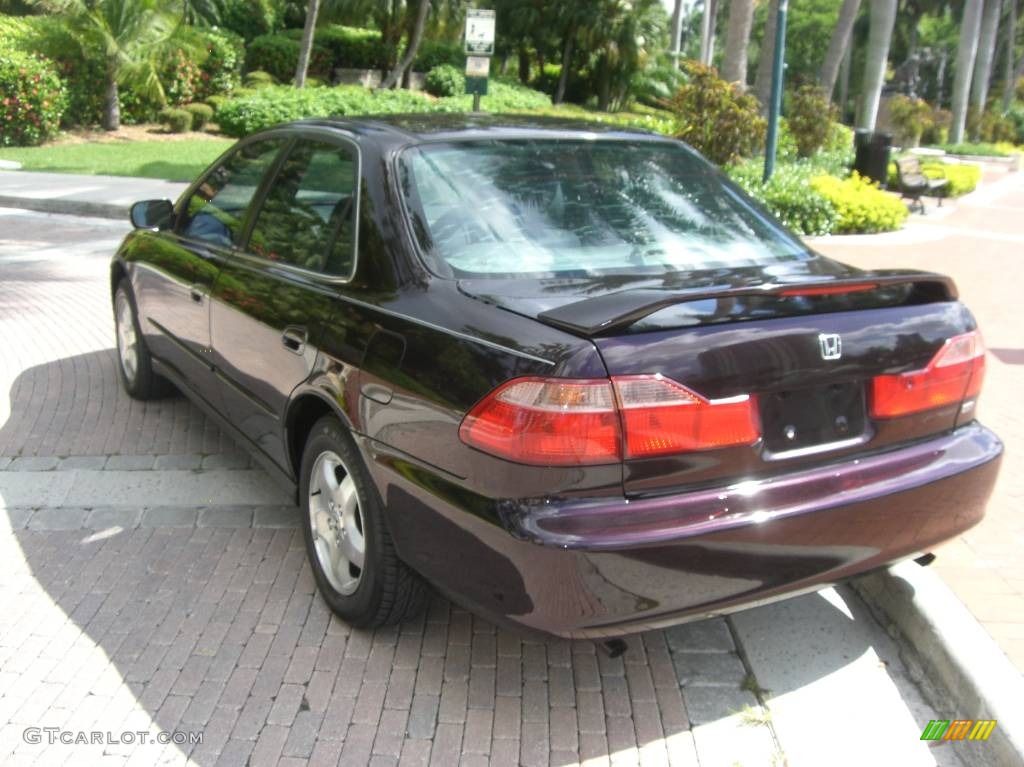 1998 Accord EX V6 Sedan - Purple / Quartz photo #22