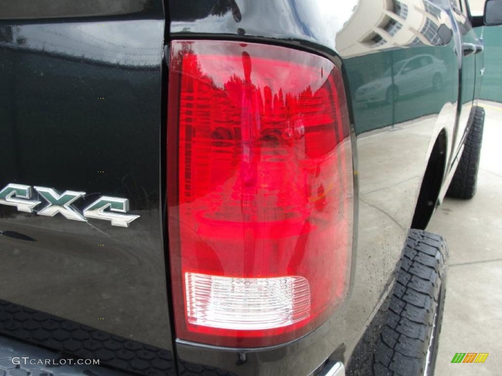 2009 Ram 1500 Lone Star Edition Crew Cab 4x4 - Brilliant Black Crystal Pearl / Dark Slate Gray photo #23