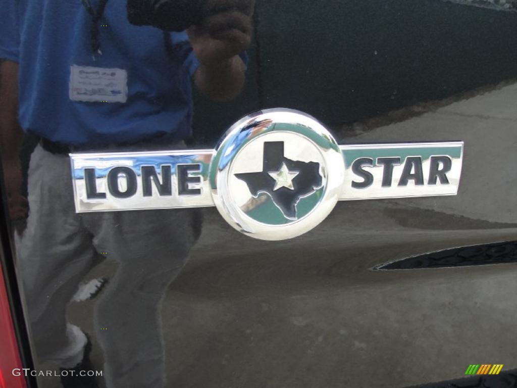 2009 Ram 1500 Lone Star Edition Crew Cab 4x4 - Brilliant Black Crystal Pearl / Dark Slate Gray photo #25