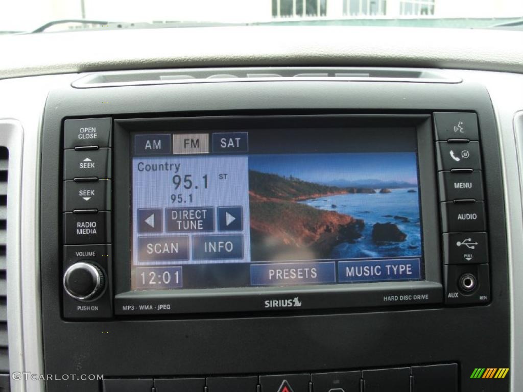 2009 Ram 1500 Lone Star Edition Crew Cab 4x4 - Brilliant Black Crystal Pearl / Dark Slate Gray photo #43