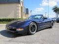 2000 Navy Blue Metallic Chevrolet Corvette Convertible  photo #3