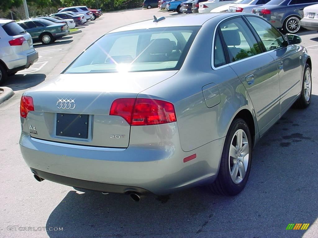 2006 A4 2.0T Sedan - Quartz Gray Metallic / Platinum photo #5