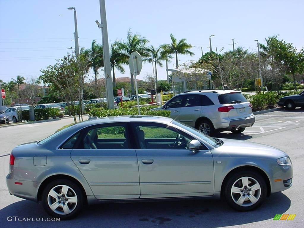 2006 A4 2.0T Sedan - Quartz Gray Metallic / Platinum photo #6