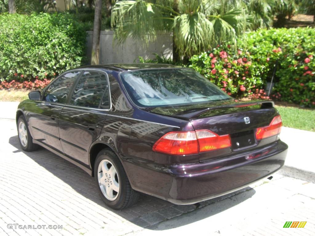 1998 Accord EX V6 Sedan - Purple / Quartz photo #40