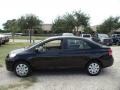 2009 Black Sand Pearl Toyota Yaris Sedan  photo #3