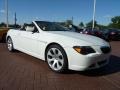 Alpine White - 6 Series 645i Convertible Photo No. 5