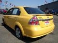 Summer Yellow - Aveo LT Sedan Photo No. 3