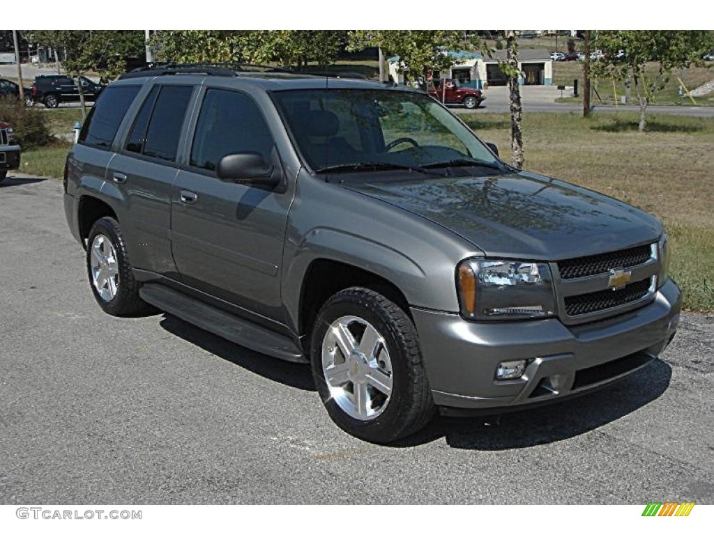 2007 TrailBlazer LT 4x4 - Graphite Metallic / Ebony photo #1