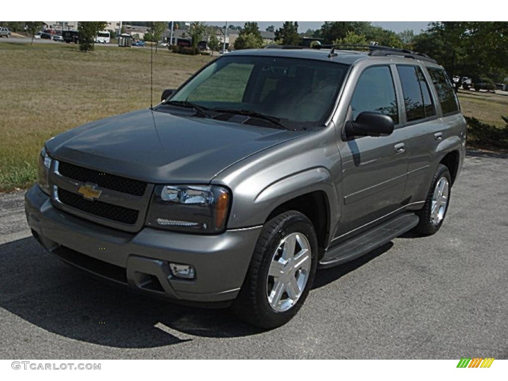 2007 TrailBlazer LT 4x4 - Graphite Metallic / Ebony photo #41