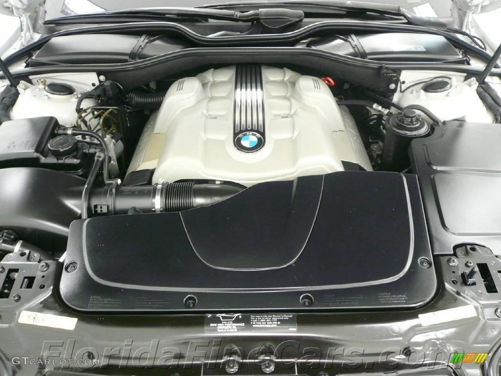 2004 7 Series 745i Sedan - Titanium Silver Metallic / Black/Black photo #9