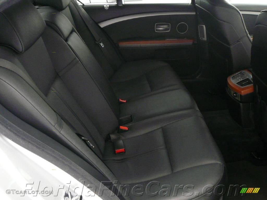 2004 7 Series 745i Sedan - Titanium Silver Metallic / Black/Black photo #15