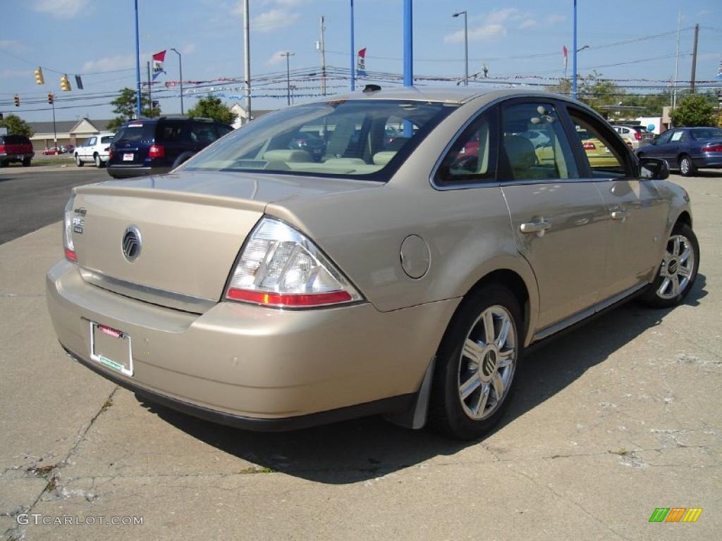 2008 Sable Premier Sedan - Dune Pearl Metallic / Light Camel photo #5