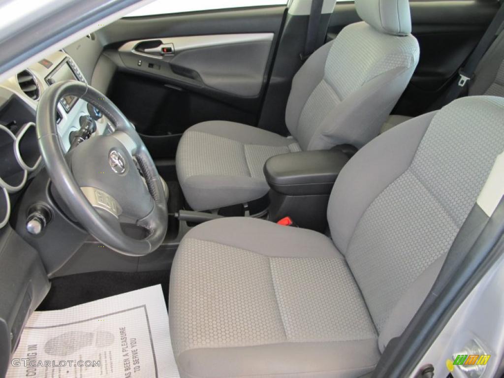 2009 Matrix XRS - Classic Silver Metallic / Ash Gray photo #22