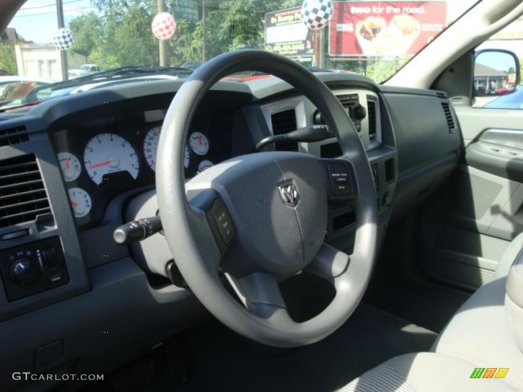 2007 Ram 1500 SLT Quad Cab 4x4 - Flame Red / Medium Slate Gray photo #23