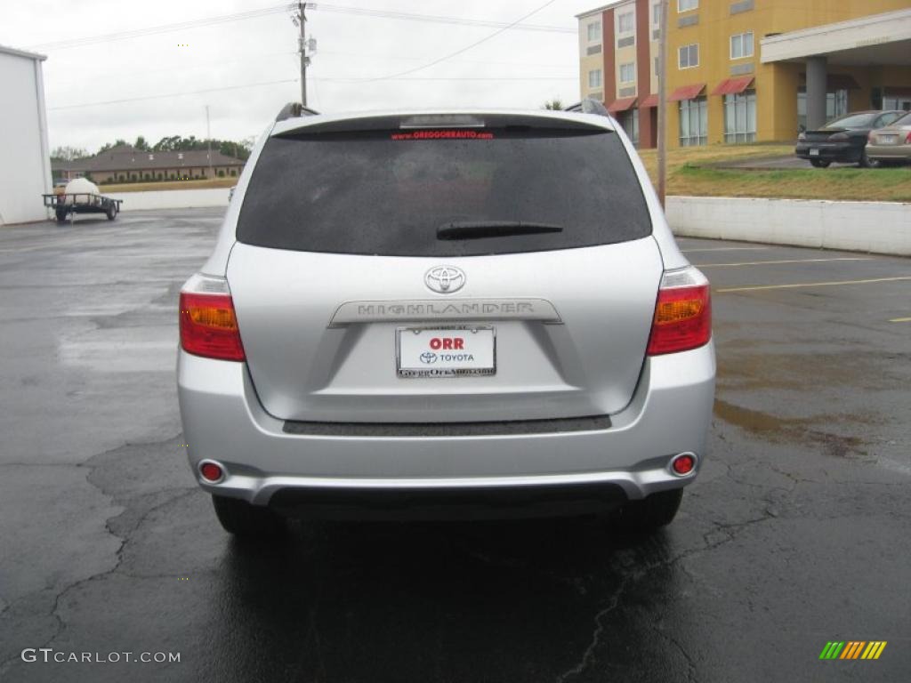 2010 Highlander V6 - Classic Silver Metallic / Ash photo #6