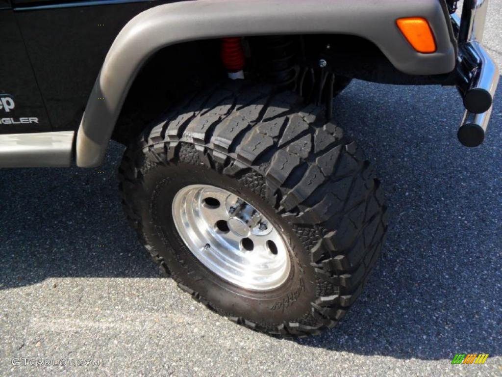 2006 Wrangler X 4x4 - Black / Khaki photo #16